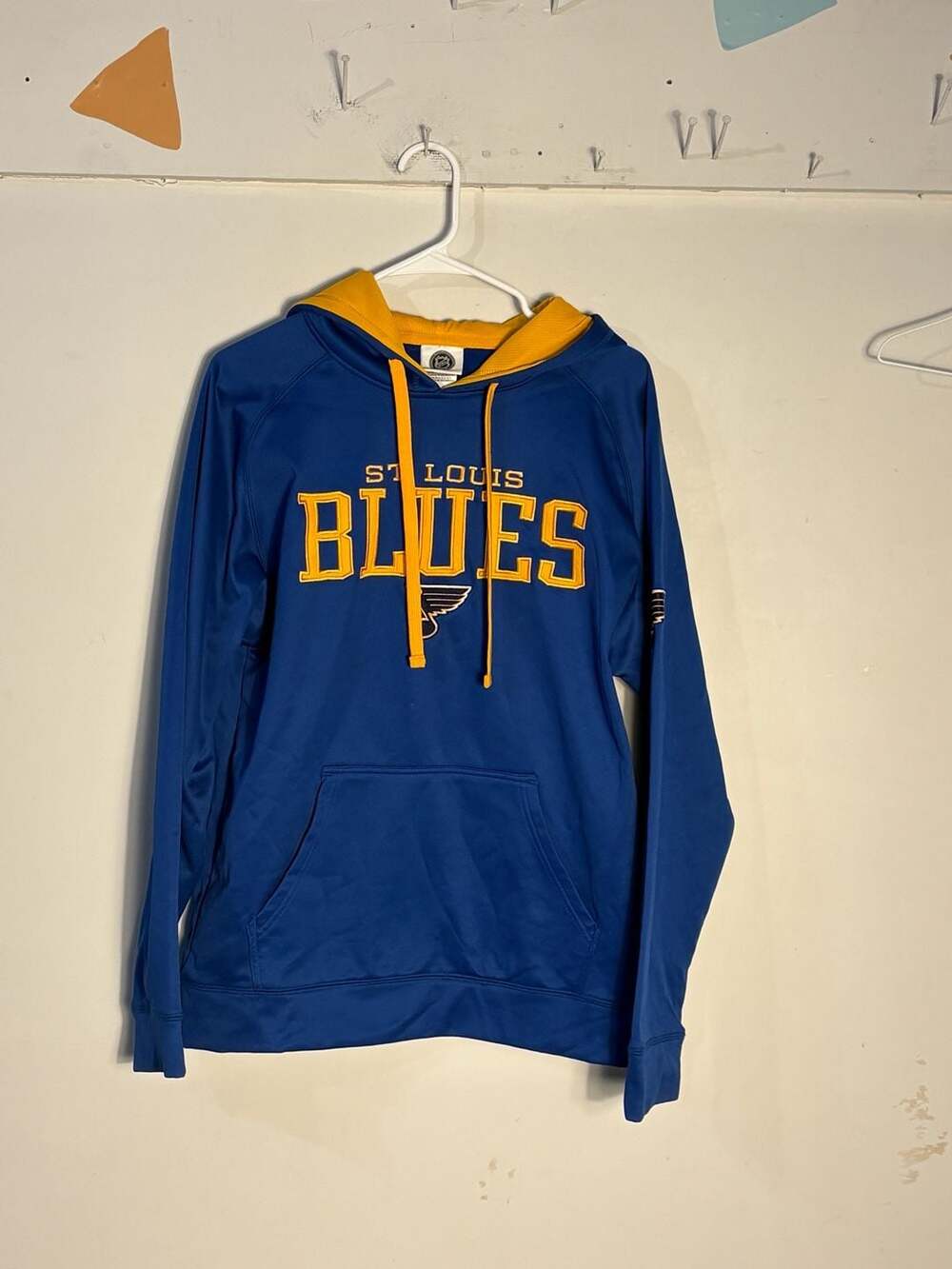 011-0012 St. Louis Blues NHL Performance Poly Pullover Hoodie